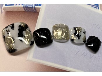 サロン アウラ(salon AULA)/フットネイル７７００円〈初回〉