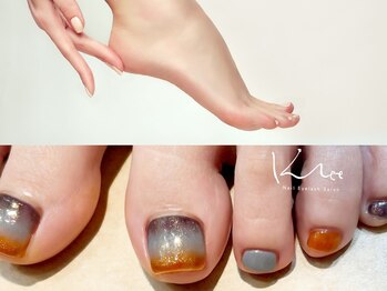 クレー(Klee)の写真/フット大人気★トレンドデザイン豊富♪ハンドフット同時施術OK◎【かかとつるつる角質ケア追加出来ます★】