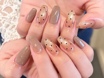 リスタバイネオリーブ(Resta by neolive)の写真/【定額￥6600~】最旬デザイン豊富なニュアンスネイル&デザインコースの定額だからお任せ♪フットネイルも◎