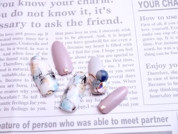 ネイルズ モダ(NAIL'S MODA)/人気の天然石ネイル★