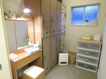 サナーレ/個室の更衣室