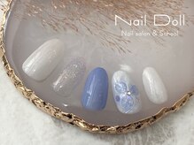 ネイルドール(Nail Doll)/紫陽花ネイル