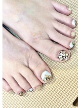 ネイルサロンファストネイルプラス 新宿店(FAST NAIL PLUS)/冬ネイル2023【フットネイル】