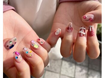 ソウ 難波店 nail salon Sou/キラキラnail☆
