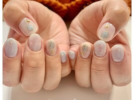 季節のお花アート♪