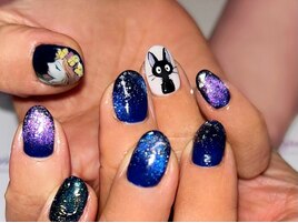 テーマパークネイル☆
