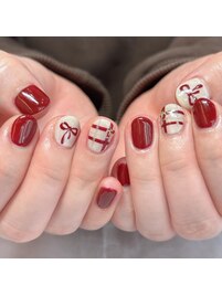 クリスマスネイル