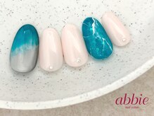 ネイルサロン アビー 宮益坂店(abbie)/初夏ネイル¥8910