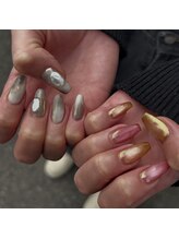 アイズニューヨークネイル(I's New York nail)/ニュアンスデザインネイル