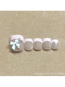 フレンチ×リボンデザイン
