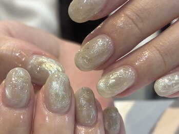 エティル(Etel atelier)/ニュアンス/ちゅるんネイル