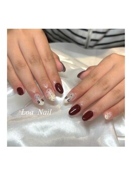 ロア ネイル(Loa_Nail)/さくらんぼネイル