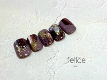 フェリーチェ 川間店(felice)/【定額ネイル】¥7980