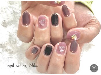 ミコ(Miko)の写真/【豊富なデザイン×技術力】シンプル~ニュアンスまで沢山のデザイン有!高技術でモチも◎パラジェル変更可