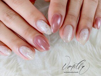 ネイルサロンアンドスクール バニラ(nailsalon&school VANILLA)/レースネイル