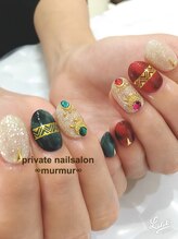 プライベート ネイルサロン マーマ(murmur)/オリエンタル柄ネイル