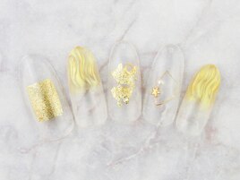 ゴールドニュアンスイル