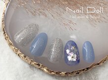 ネイルドール(Nail Doll)/あじさいネイル