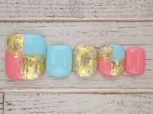 ワンネイル(ONE NAIL)/＃ニュアンス＃フットネイル