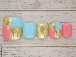 ＃ニュアンス＃フットネイル