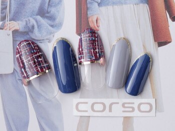 コルソケーツー 梅田茶屋町(corso k-two)/冬ネイル31/茶屋町中津中崎町