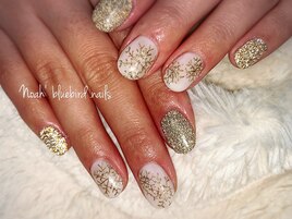 キラっと光る雪の結晶