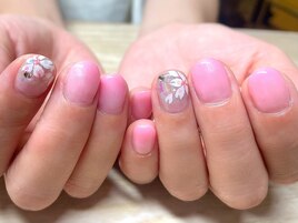 桜 大人 オフィス 上品 春色