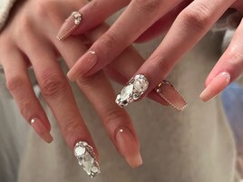 埋め尽くしネイル