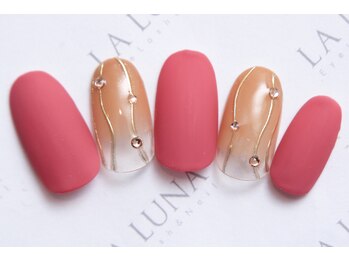 ラルナ ネイルアンドアイラッシュサロン(LA LUNA nail & eyelash salon)/22年12月1月◇定額ボリューム◇