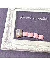 セレクトネイル ココ 秦野店(SELECT NAIL COCO)/Foot　ユニコーンミラー