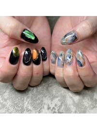 アシンメトリーネイル