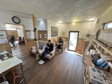 待合室にお茶をご用意しています。ゆとりを持ってお越し下さい。