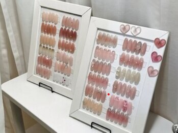 イチナナネイル(17nail)の写真/シンプルかわいいが魅力のネイルが定額で楽しめる♪毎月新しいデザインで飽きさせません☆