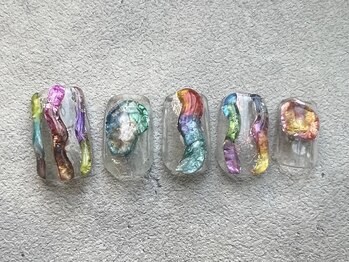 シープラスエー(C+A)/カラフルうねうねネイル