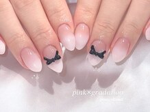 ネイルライフ 目黒店 恵比寿 白金(NailLife)/ピンク×グラデーション