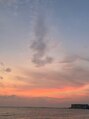 ナンバー13 アイラッシュ(no.13 eyelash)&nbsp;葉山の海×夕陽//すきな場所