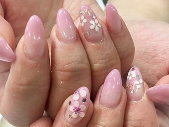 ネイルサロン ティディ(TIDY)/桜ネイル