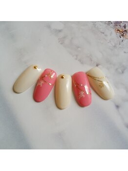 コーラル(CORAL)/クリスマスネイル