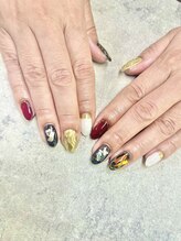 ネイルサロンファストネイルプラス 新宿店(FAST NAIL PLUS)/冬ネイル2023【お正月ネイル】