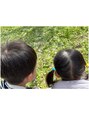 パールプラス 日田店 男の子と女の子のママです(^^)これはアリを見つけてる…？