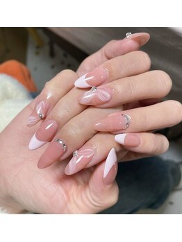 クイーンズビューティーサロン 新宿本店(Queen's beauty salon)/チップ長さだしやりつけ放題