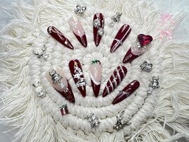 クリスマスネイル