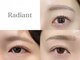 レディエント 北浦和店(Radiant)の写真/【パリジェンヌorまつ毛パーマ】ケラチン配合で自まつ毛への負担を最小限に◎韓国風ブラックティントも◎