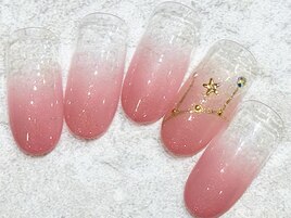 クリスマス 冬 シンプルネイル