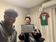 美容ストレッチ王子/30代男性のお客様♪