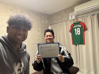 美容ストレッチ王子/30代男性のお客様♪