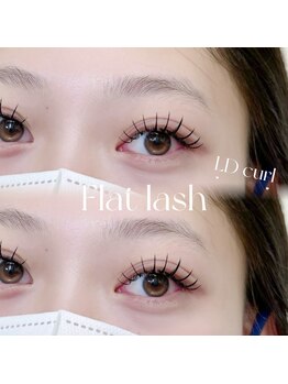 チャチャ(chacha)の写真/《Lカールエクステで、ぱっちりな目元へ♪》まつ毛パーマをかけたような上向きの仕上がり◎