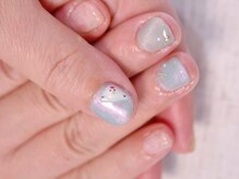 ラルネイル 大宮(Lull. nail)/＊雪だるま＊ワンカラー＊