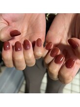 Mネイルアンドカフェ シェレステ/オリジナルで作りました！