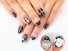 ネイルコレクション ベビーピンク(Baby Pink)/ジェル放題＋キャラ♪シナモン